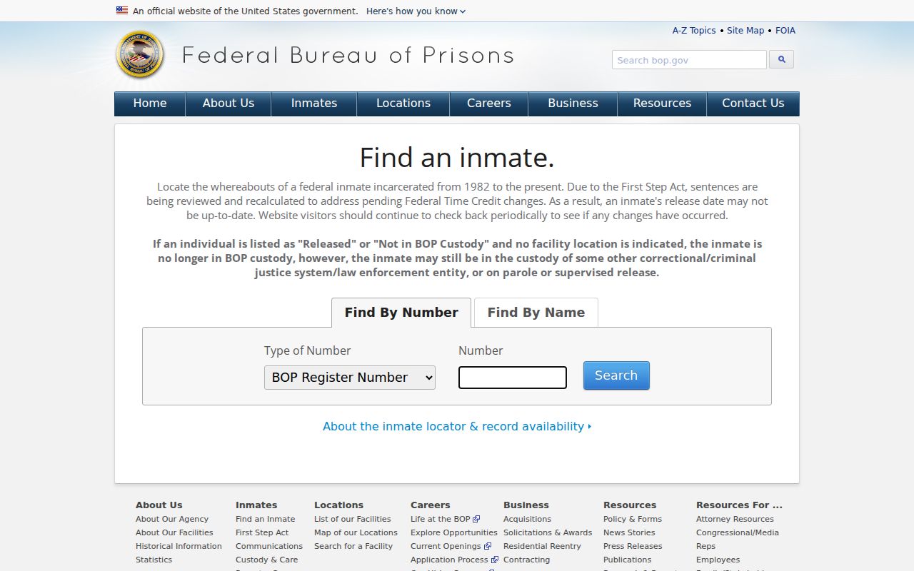 Morgan County federal criminal docket custody follow-up through BOP