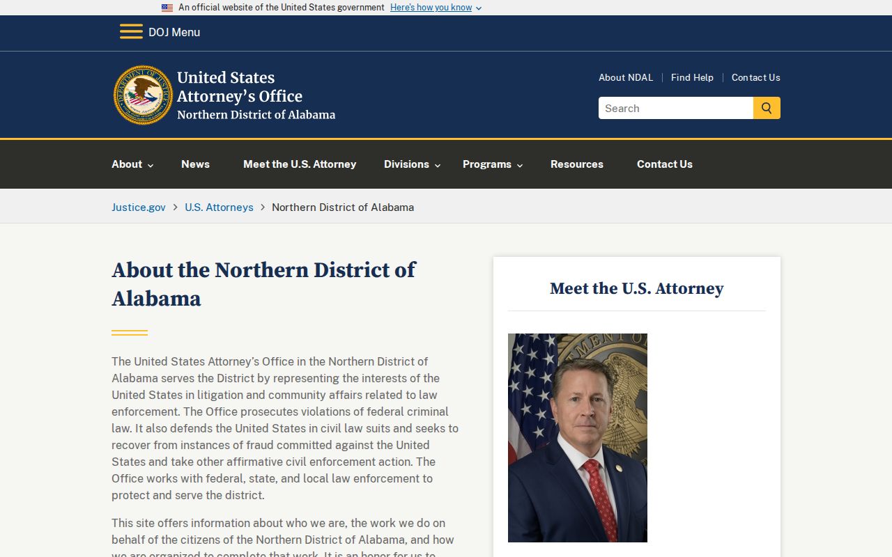 Morgan County federal criminal court records office